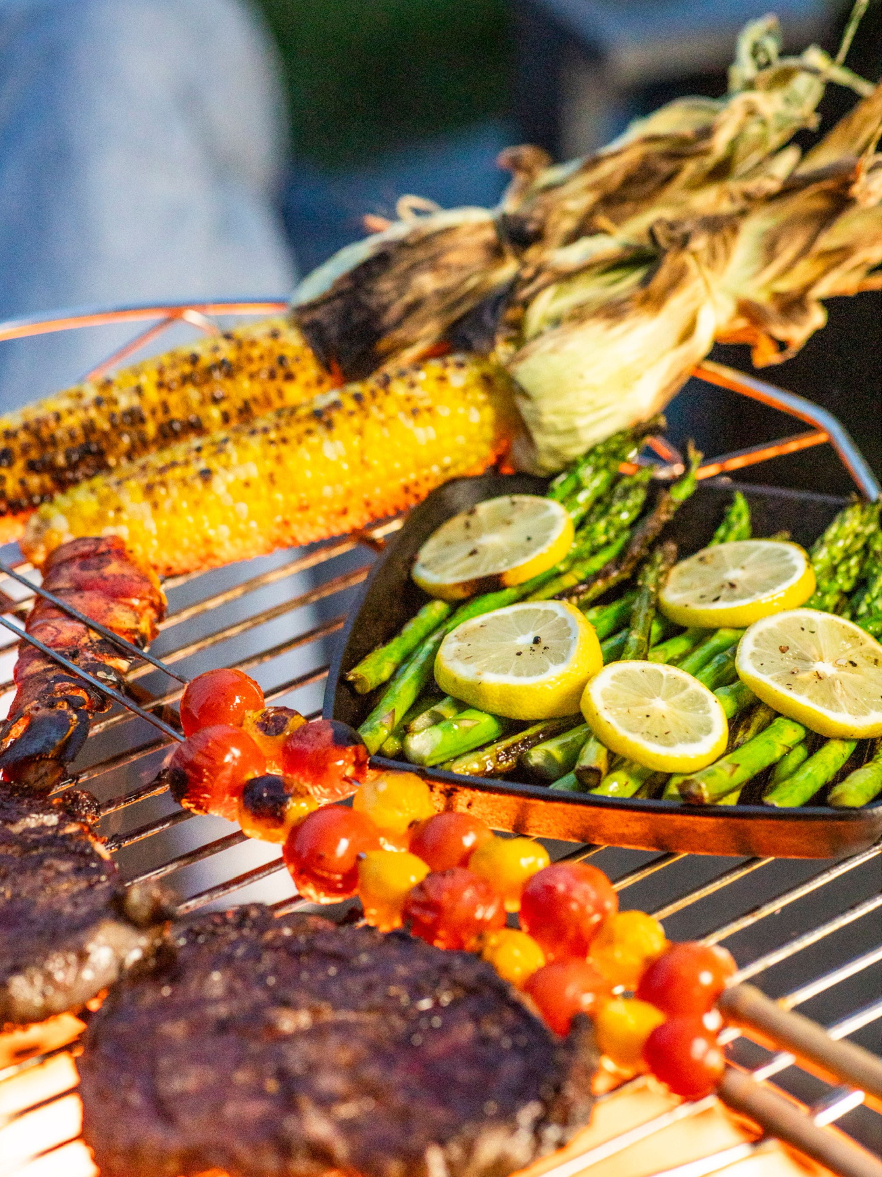 Savoury Tomato Basil Skewers