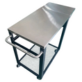 Load image into Gallery viewer, Stainless Steel Pizza Oven Trolley
